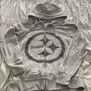 Steelers Zip up hoodie by PINK